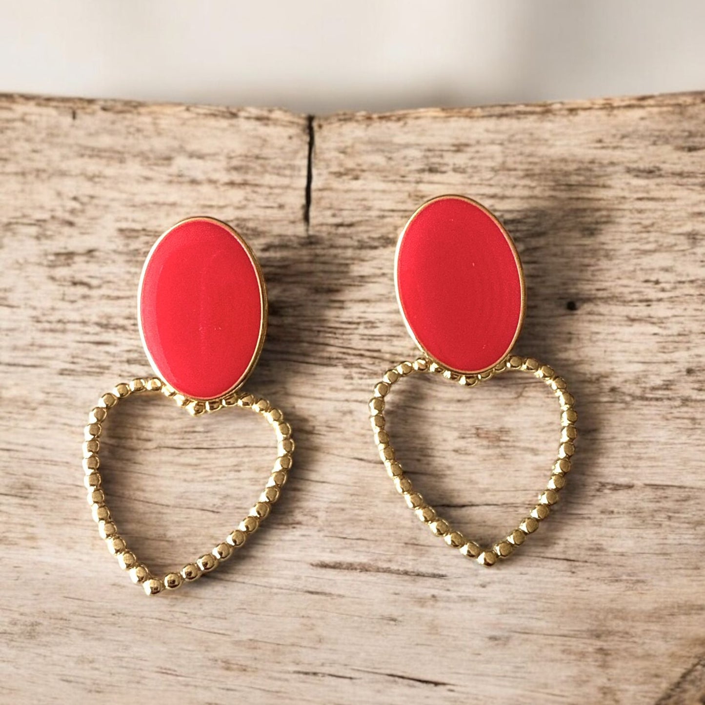 Pendientes Corazón Capote