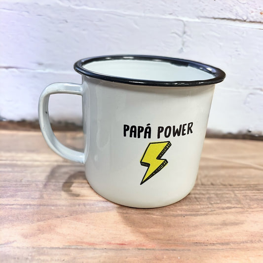 Taza Vintage Papá Power