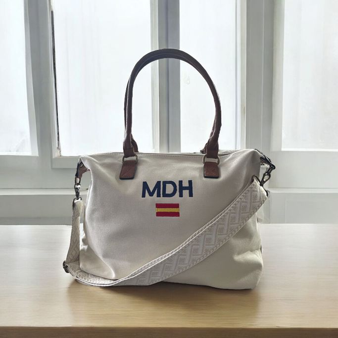 Bolso Personalizado Iniciales BORDADAS – DimeOle