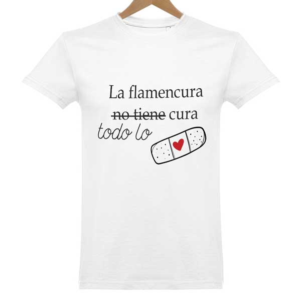 Camiseta La flamencura todo lo cura