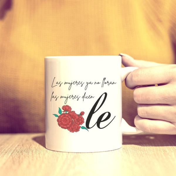 Taza Las mujeres ya no lloran