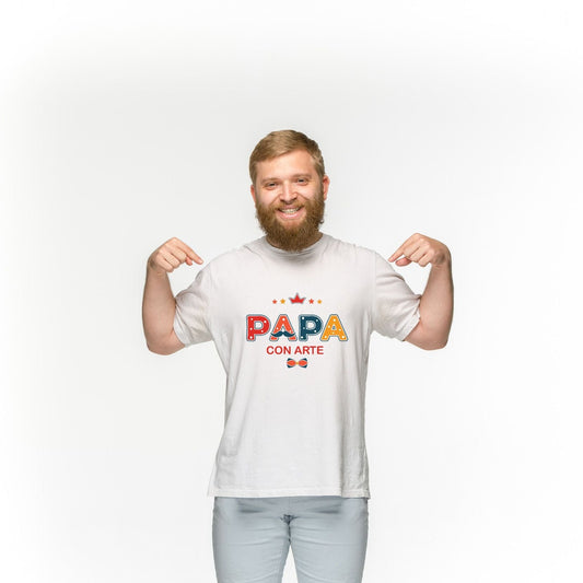 Camiseta Papá con Arte