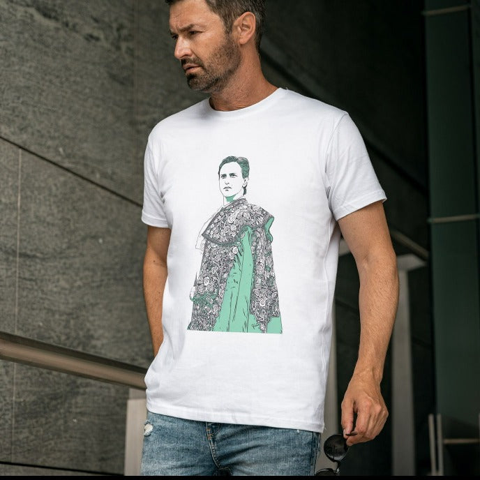 camiseta taurina roca rey ilustracion