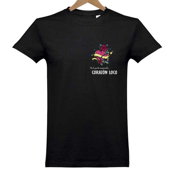 Camiseta No te puedo comprender, corazón loco