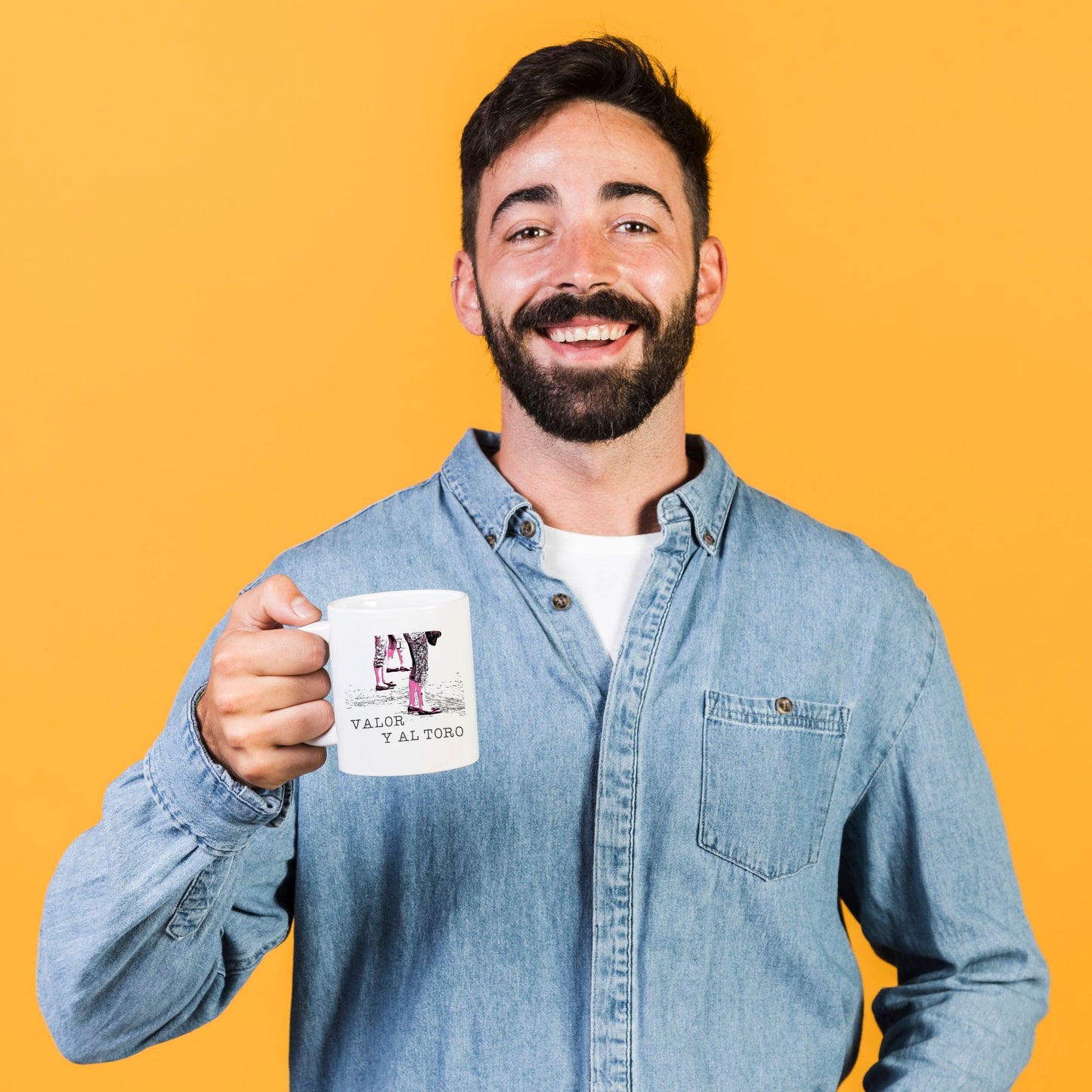 Taza Valor y al toro