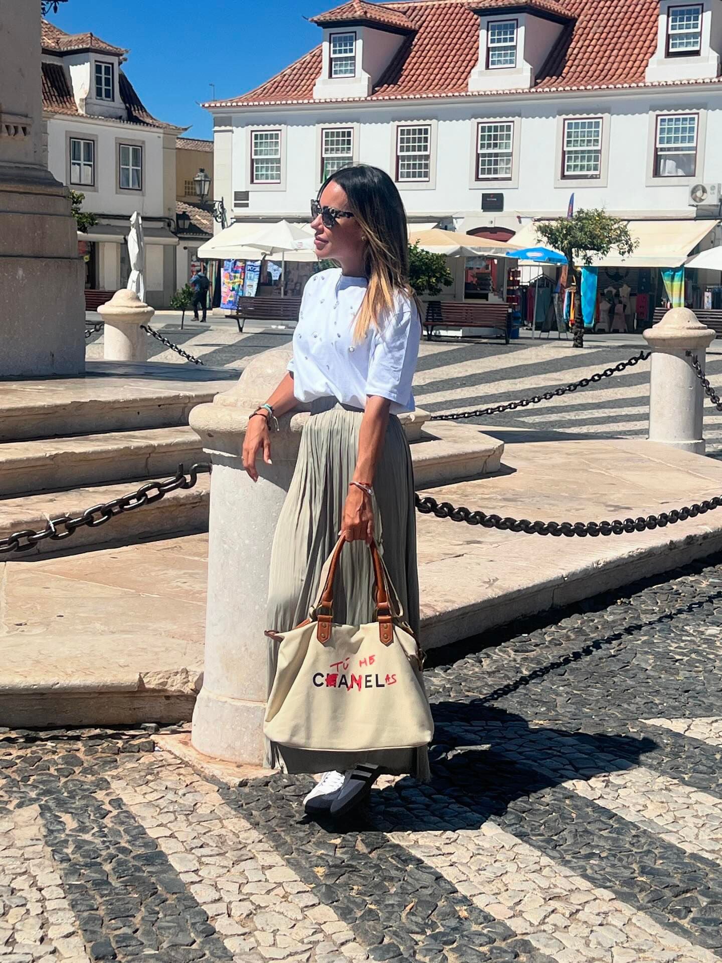 Bolso Tú me camelas Beige