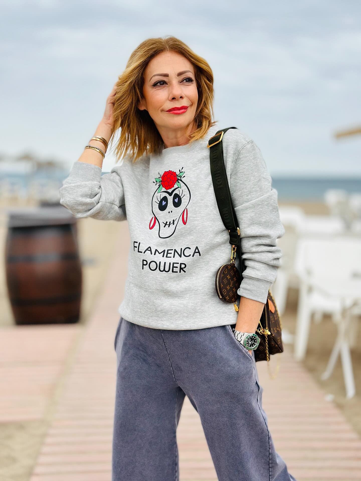 Sudadera Flamenca Power