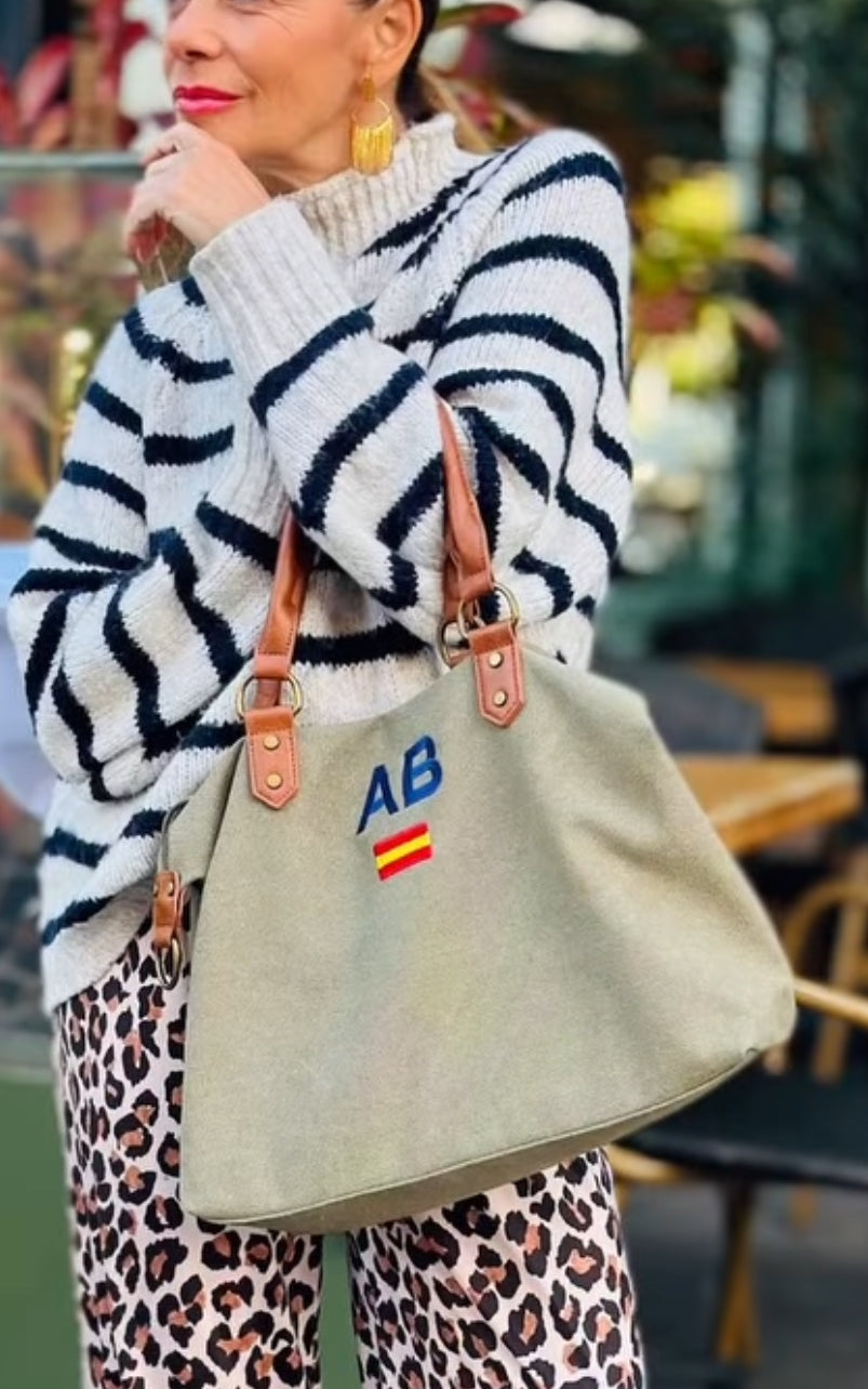 Bolso Personalizado Iniciales BORDADAS