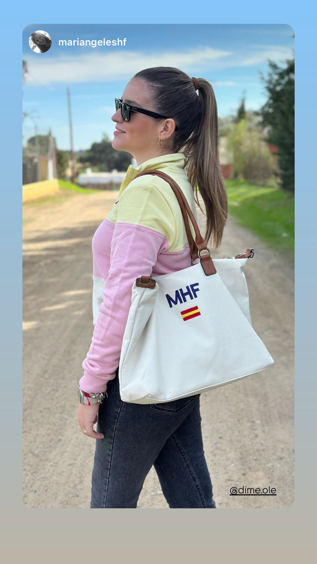 Bolso Personalizado Iniciales BORDADAS