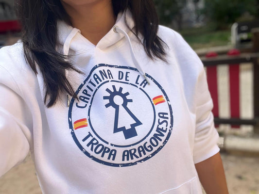 Sudadera VIRGEN DEL PILAR Capucha