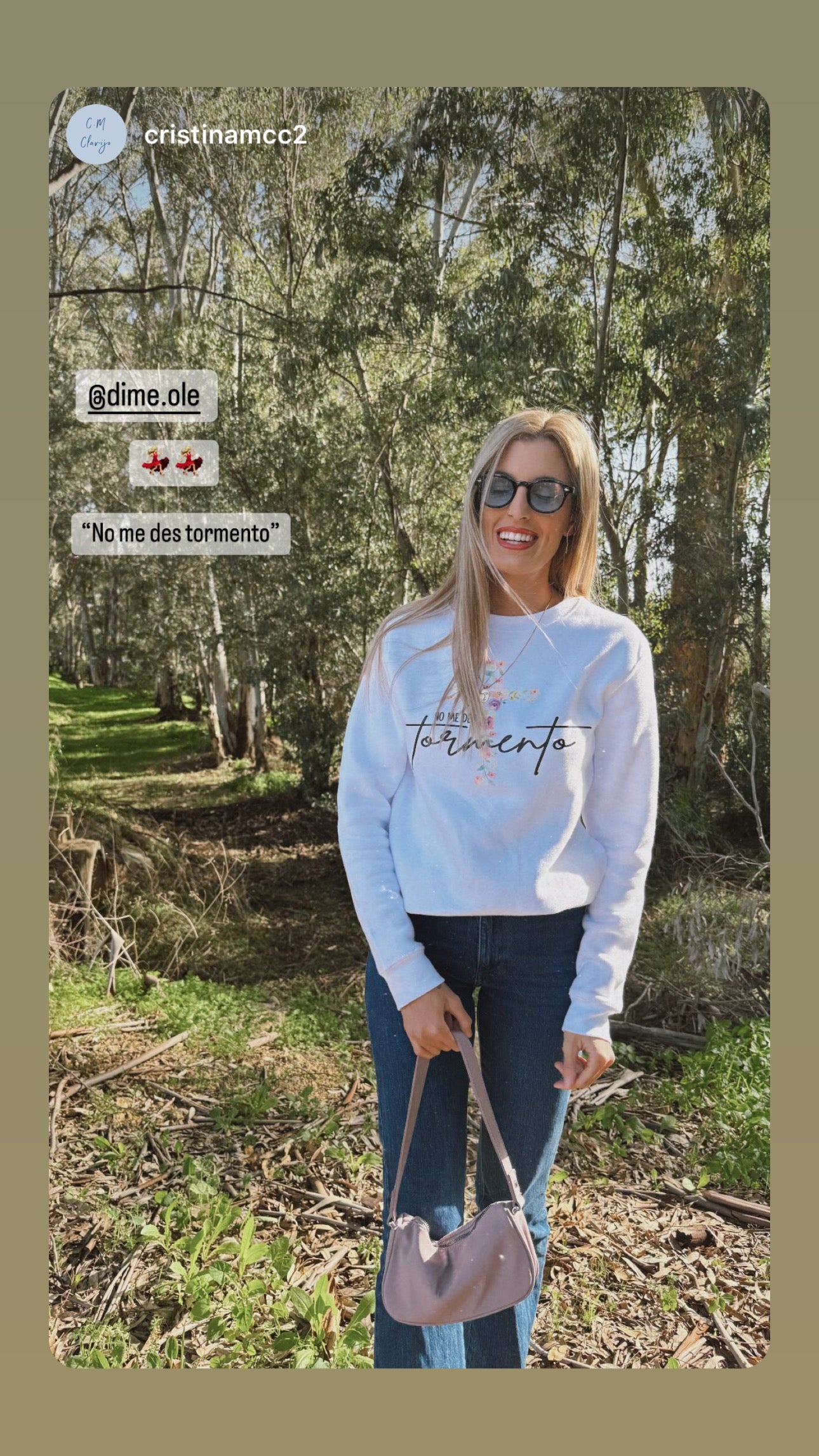 Sudadera No me des tormento