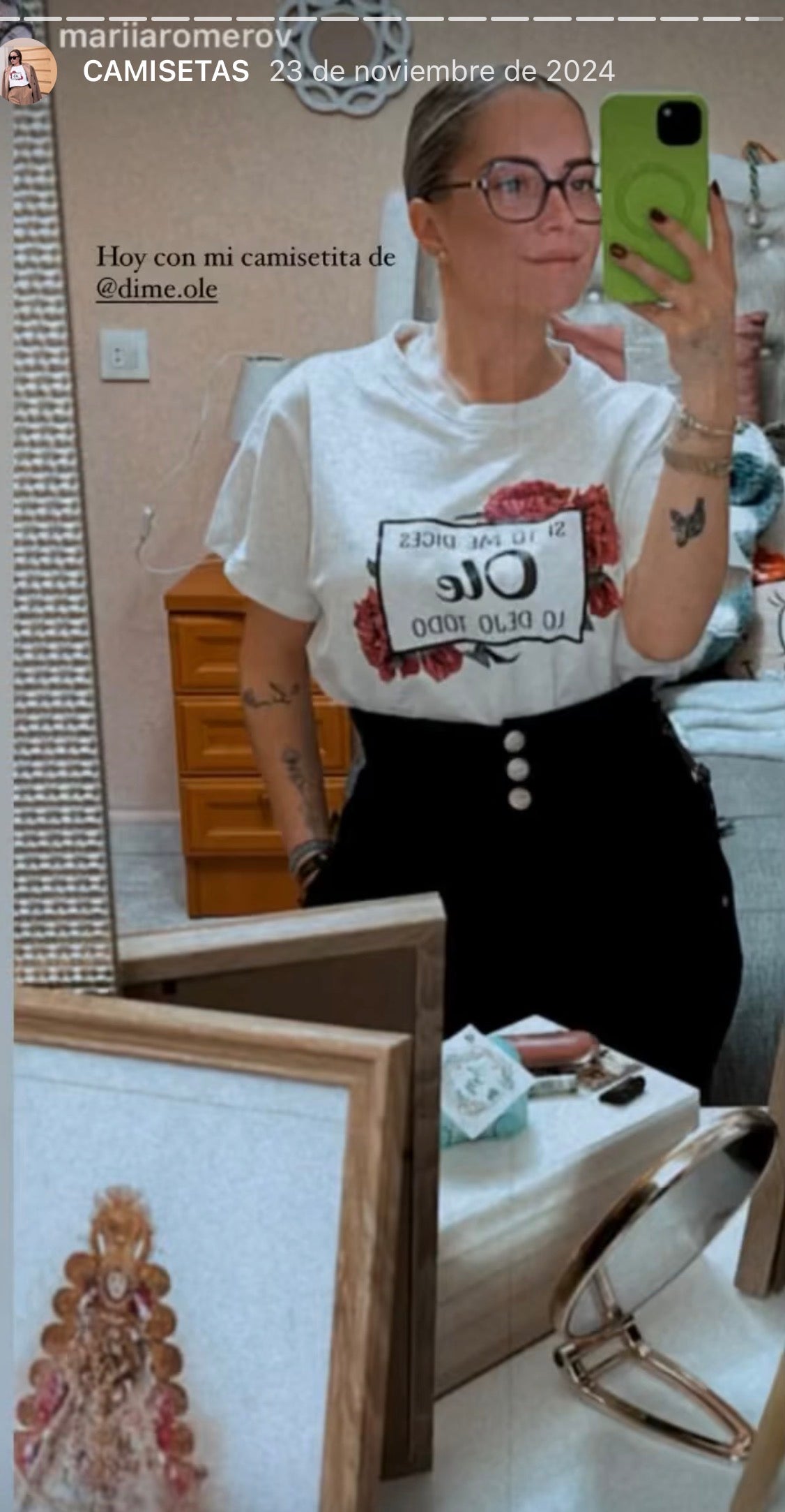 Camiseta Si tú me dices Ole lo dejo todo