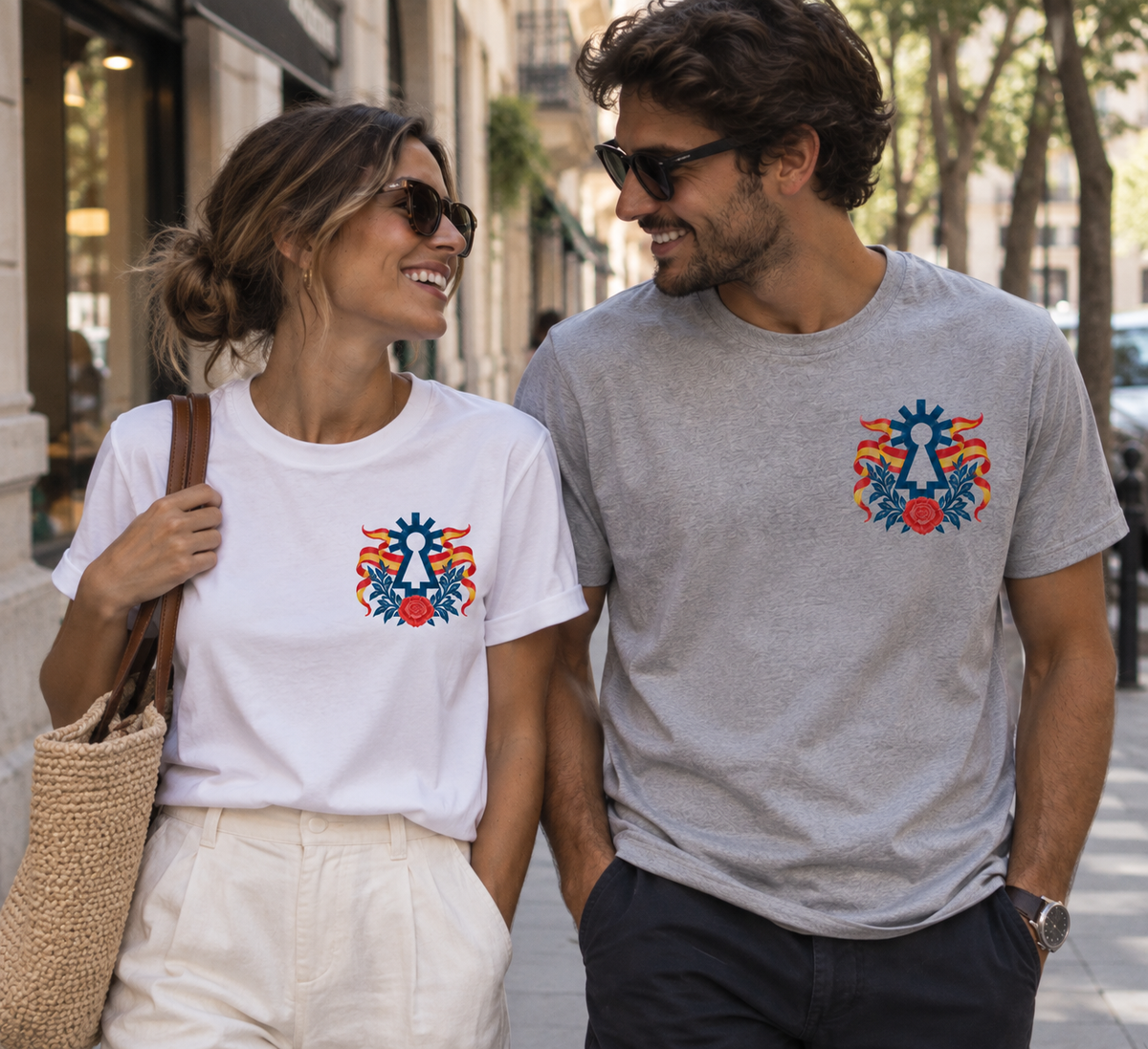 Camisetas Hispanidad Virgen del Pilar para el 12 de octubre