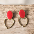 Pendientes Corazón Capote
