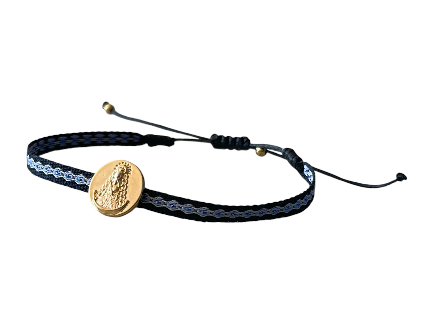 Pulsera Virgen del Rocío Azul