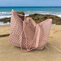 Bolsa Playa Lunares Lila