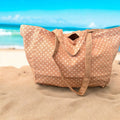 Bolsa Playa Lunares Rosa