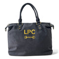 Bolso Personalizado Iniciales BORDADAS NEGRO ECUESTRE