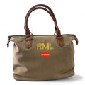 Bolso Personalizado Iniciales BORDADAS TOSTADO ESPAÑA