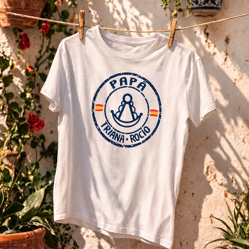 Camiseta Personalizada Papá Rociero