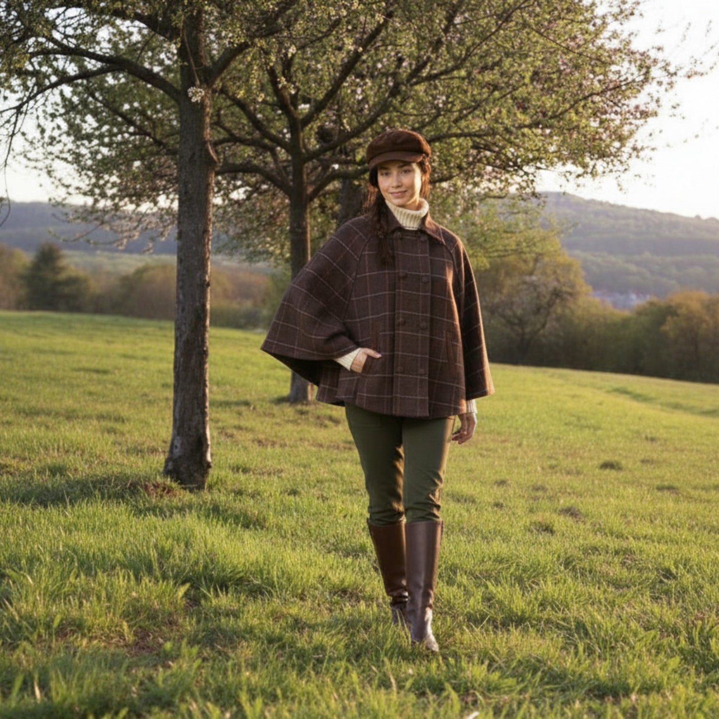 Capa Montería Marrón