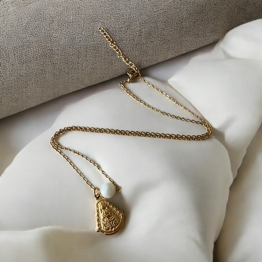 Colgante Acero Rocío perlita