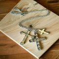 Colgante Cruces Acero