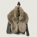 Cuello XL pelo beige