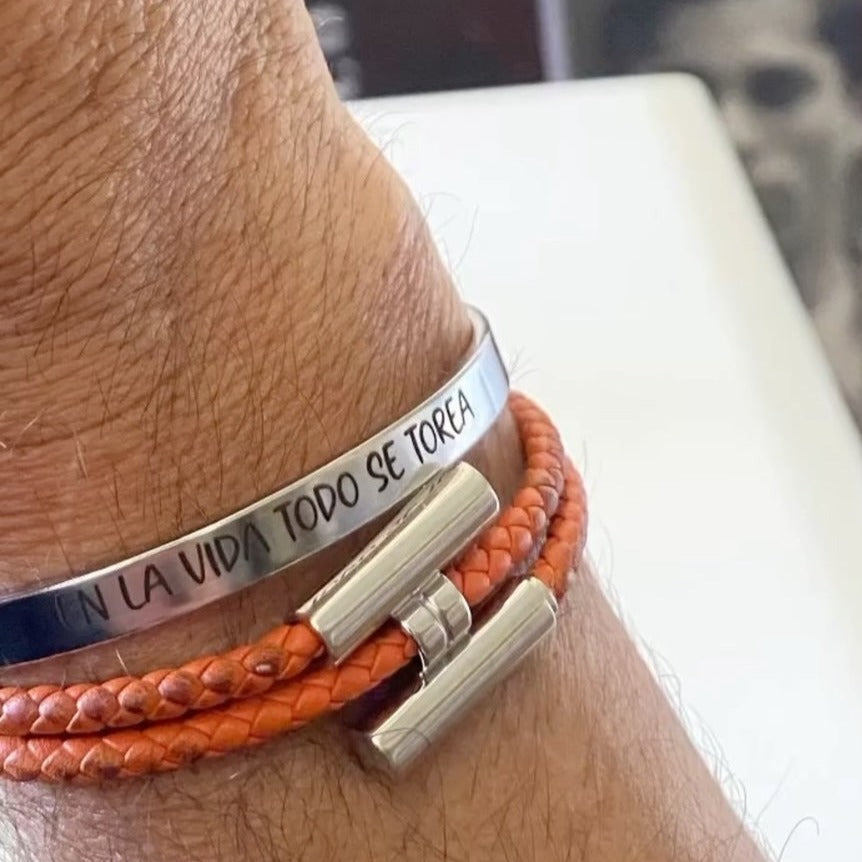 pulsera en la vida todo se torea