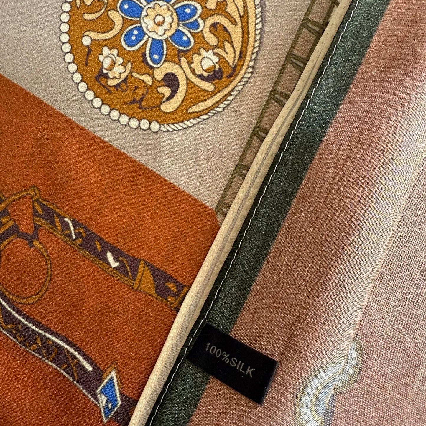 Pañuelo PREMIUM 100% SEDA TIERRA