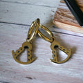 Pendientes Colgantito Rocío Dorado