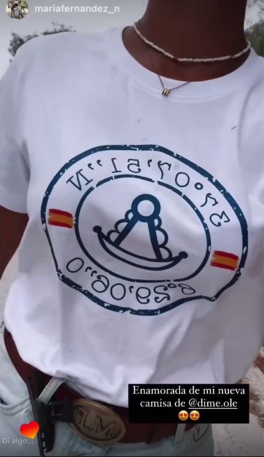 Camiseta Coordenadas Rocío