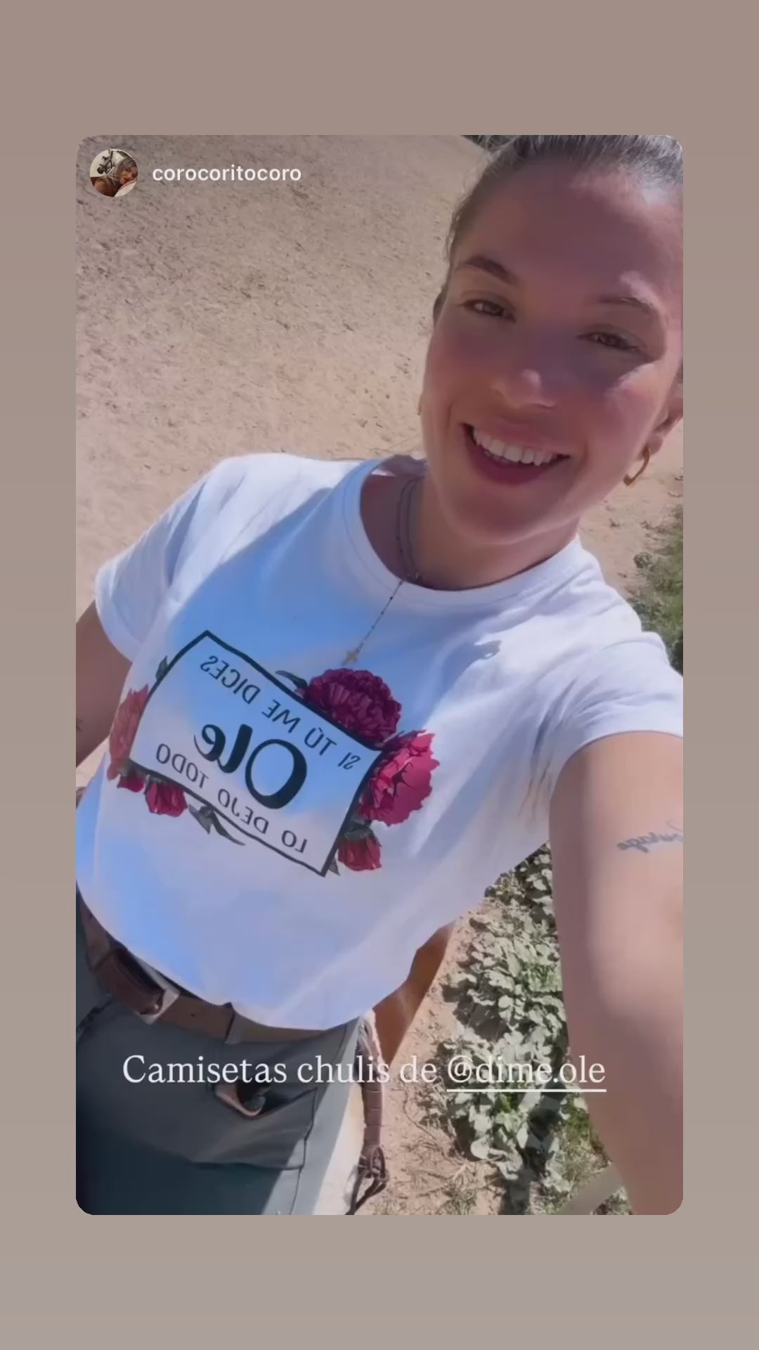 Camiseta Si tú me dices Ole lo dejo todo