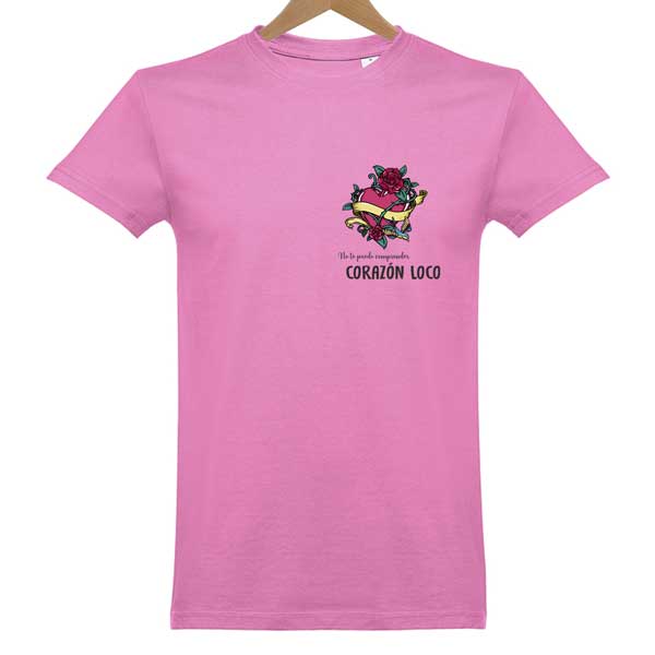 Camiseta No te puedo comprender, corazón loco