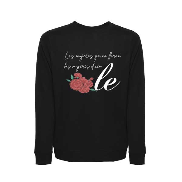 Sudadera Las mujeres no lloran