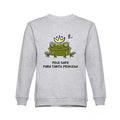 Sudadera Poco sapo para tanta princesa