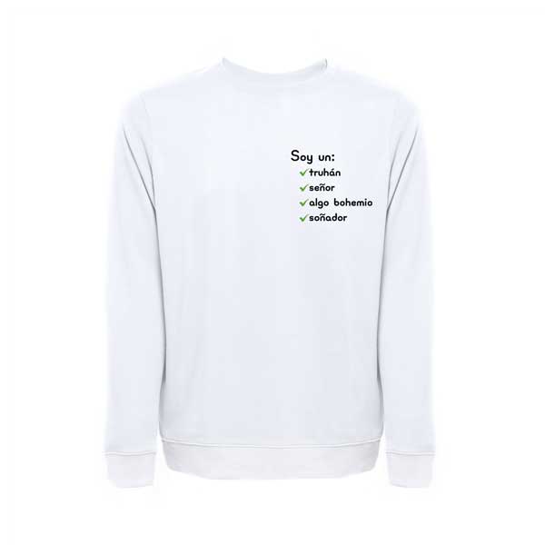 Sudadera Soy un truhán soy un señor